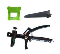 PERFECT LEVEL PRO - Kit de Nivellement Carrelage 3mm (1200 Clips + 200 Coins (cales) + 1 Pince Polyamide) | Croisillon Autonivelant Professionnel | Pose Parfaite pour Sol et Mur