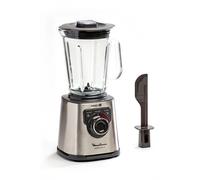 Moulinex LM811D 1,5 L Mélangeur de table 1200 W Acier, Gris