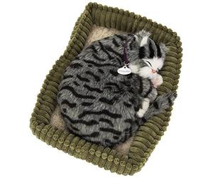 Perfect Petzzz - 4930 - Peluche - Chat Tigre Gris