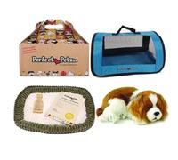 Perfect Petzzz Cavalier King Charles + Red Tote Trasportino