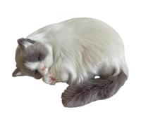 Perfect Petzzz Chat Ragdoll Qui respire The Original Breathing Pet New Huggable Soft Version Plush Toy Gift Bundle