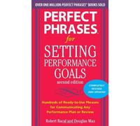 Perfect Phrases For Setting Performance Goals