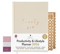 Perfect Planner Company Agenda 2026 hebdomadaire et mensuel avec suivi des objectifs et des habitudes pour le développement personnel, pour organiser votre vie et augmenter la productivité. 222