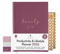 Perfect Planner Company Agenda 2026 hebdomadaire et mensuel avec suivi des objectifs et des habitudes pour le développement personnel, pour organiser votre vie et augmenter la productivité. 222