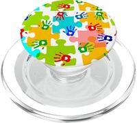 Perfect Sensory Autistic Mom Autism Awareness Autismo PopSockets PopGrip pour MagSafe