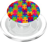 Perfect Sensory Autistic Mom Autism Awareness Love PopSockets PopGrip pour MagSafe