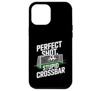 Perfect Shot Stupid Barre transversale - Joueur de Football Amusant Coque pour iPhone 12 Pro Max