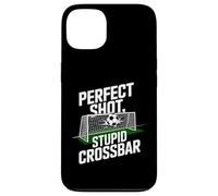 Perfect Shot Stupid Barre transversale - Joueur de Football Amusant Coque pour iPhone 13
