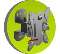 Perfect Soporte De Pared Para Monitores Y Pantallas (13-27 Pulgadas), Inc Ble, Pivotable, Vesa 100x100, Negro