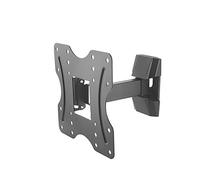 perfect soporte de pared para monitores y pantallas (23-42 pulgadas), inclinable, pivotable, VESA 200x200, negro