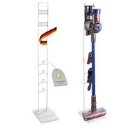 Perfect Support Universel pour aspirateur, Compatible avec Les modèles Dyson V11, V8, V7, V15, V12, V10, au Sol, pour Accessoires, Blanc
