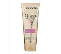 PERFECTA lotion de corps hydratante de luxe d'huile d'or et de rose de 24K, 250ml