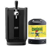 PerfectDraft Black Tireuse À Bière + 1 Fût Chouffe 6L