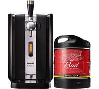 PerfectDraft - Pack Tireuse À Bière + 1 Fût Bud 6L - Machine Pression À Domicile - Refroidissement À 3°C