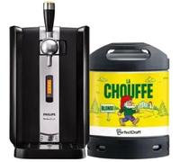 PerfectDraft - Pack Tireuse À Bière + 1 Fût Chouffe 6L - Machine Pression À Domicile - Refroidissement À 3°C