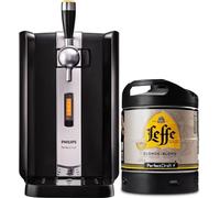 PerfectDraft - Pack Tireuse À Bière + 1 Fût Leffe Blonde 6L - Machine Pression À Domicile - Refroidissement À 3°C - 30 Jours Fraîcheur - Écran LED Température - Idée Cadeau Amateur Bière