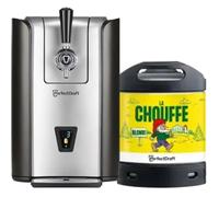 PerfectDraft Pro - Pack Tireuse À Bière + 1 Fût Chouffe 6L - Machine Pression À Domicile - Refroidissement À 3°C