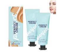 Perfecteur de teint, anti-cernes naturel, crème parfaite, unifie le teint et éclaircit le fond de, améliore les irrégularités de la peau, sain, couverture totale du corps, imperméable (2pcs)