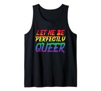 Perfectly Queer Pride Rainbow Lesbian Gay CSD Party LGBTQ Débardeur