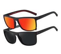 Perfectmiaoxuan Lunettes de Soleil Polarisées pour Homme Femme Classique Lunettes de Conduite Anti-UV objectifs haute définition golf conduite pêche sports de plein air Lunettes