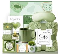 PERFECTMOFEI Cadeau de Saint-Valentin pour elle, cadeau d'anniversaire pour femme, panier cadeau pour soins personnels - Ensemble de soins spa sur le thème du tournesol pour maman, épouse, sœur