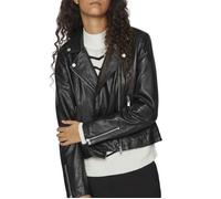 Perfecto Noir Femme Vila Feli Leather 44