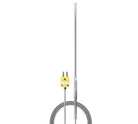 PerfectPrime TL1917SL K-Type Inconel 600 Flexible Thermocouple Temperature Sensor Probes -40~2012°F, 3.2mm / 150mm