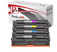 PerfectPrint Compatible Cartouche de Toner de Remplacement pour Canon I-Sensys Lbp-7100cn 7110 CW Mf-8230cn 8280 CW 731 (Noir/Cyan/Magenta/Jaune, 4-Pack)