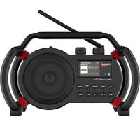 PerfectPro NetBox Radio de chantier Internet, DAB+, FM AUX, Bluetooth, DAB+, radio internet, FM, USB, WiFi fonction Powerbank