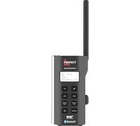 PerfectPro SOLOWORKER Radio de chantier DAB+, FM AUX, Bluetooth, DAB+, FM