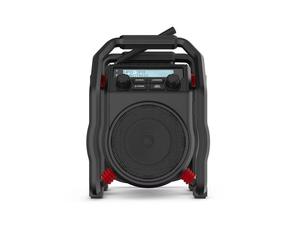PerfectPro UBOX 400R2 Radio De Chantier - FM RDS / DAB+ - Entrée AUX - Bluetooth - Fonctionne Sur Secteur Et Sur Batterie