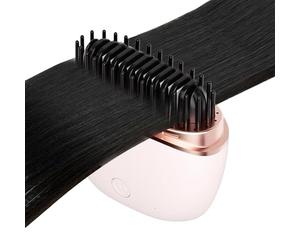 Perfektes Styling Unterwegs - Kabelloser Mini-Haarglätter Mit Spiegel Und USB | 2 Temperatureinstellungen Alle Haartypen, Antiverbrühung, 2000mAh Akku | Ideal Für Reisen, Zuhause, 5x4cm