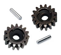 perfektGarten 2 pignons d'entraînement 15 dents R + L + 2 broches de pilote compatibles avec les tondeuses à gazon import hardware store