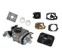 perfektGarten Carburateur 52cc compatible avec débroussailleuse Varan Bricorama Mr Bricolage Castorama