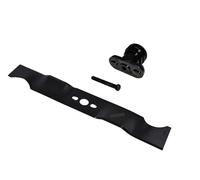 perfektGarten Lame de 53 cm + support de lame + vis compatible avec les tondeuses à gazon Einhell avec entraînement