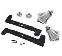 perfektGarten Lame de tondeuse à gazon de 92 cm + support compatible avec Stiga Estate 792