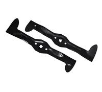 perfektGarten Lot de 2 lames de paillage pour tondeuse à gazon de 46 cm compatibles avec Jonsered LT2217CMA 960610238