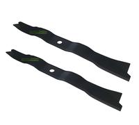 perfektGarten Lot de 2 lames de paillage pour tondeuse à gazon de 54 cm compatibles avec Murray Simplicity Snapper 1752100 13271808 153532