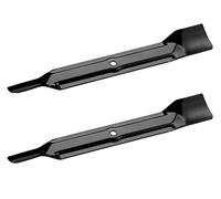 perfektGarten Lot de 2 lames de tondeuse à gazon de 32 cm compatibles avec Praktiker Budget BEM 1032 BEM1032 Obi CMI E 1000-32