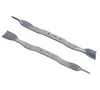 perfektGarten Lot de 2 lames de tondeuse à gazon de 42 cm compatibles avec Alpina BT84 1820043600 1820043601 Deck BT 84