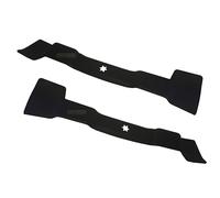 perfektGarten Lot de 2 lames de tondeuse autoportée de 54 cm compatibles avec Cub Cadet LT3 / 74205253 + 74205254