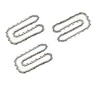 perfektGarten Lot de 3 chaînes de tronçonneuse 45 cm 1,3 mm 62 TG compatibles avec tronçonneuse Scheppach CSE2600 (CSE 2600)