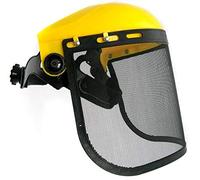 perfektGarten Protection du visage universelle avec visière en maille pour débroussailleuse/débroussailleuse
