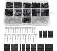 Perfetsell 620 pièces connecteur 2,54 mm JST SM 1 2 3 4 5 6 broches connecteur à sertir avec connecteurs fil