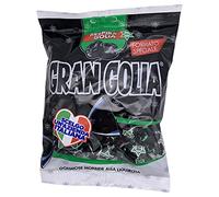 Perfetti Van Melle - Gran Golia - Gommes tendres à la réglisse - Sachet Vrac 180 gr - Produit artisanal italien