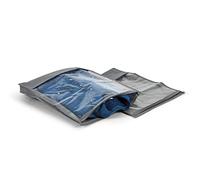 Perfetto Più - EasyBag - Housse de Rangement pour Chemises et Pulls en Tissu - Gris cendré - 33 x 45 x 5 cm