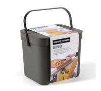 Perfetto Poubelle organique coll. Gino - 7 l. - anthracite
