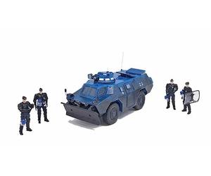 PERFEX Miniature BERLIET VXB 170 VBRG Lame GENDARMERIE Version Sale Manifestation ZAD Notre-Dame-des-LANDES avec 4 Figurines CRS 1/43 Série Limitée