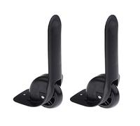 perfk 1 Paire 70mm Roulette de Valise avec 4 Joints Inclus Accessoires Valise - Noir