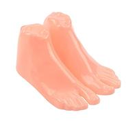 perfk 1 Paire de Pieds de modélisation de Mannequin pour Chaussures de Cheville Chaussettes chaînes présentoir de Bijoux, Hommes